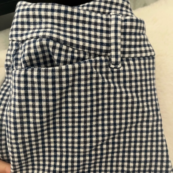 Gap navy gingham trousers - Picture 5 of 5